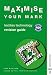 Design
&
Make
It!
Maximise
Your
Mark
Textiles
Technology
Revision
Guide