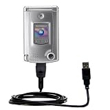 Classic Straight USB Cable for the Motorola MPx300 with Power Hot Sync and Charge capabilities - uses Gomadic TipExchange Technology