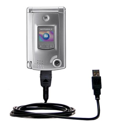 Classic Straight USB Cable for the Motorola MPx300 with Power Hot Sync and Charge capabilities - uses Gomadic TipExchange Technology