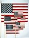 Cotton Hand-Held/Stick US Flags 4 in. x 6 in. ($ .56 x 12= $6.72 per 12 flags)