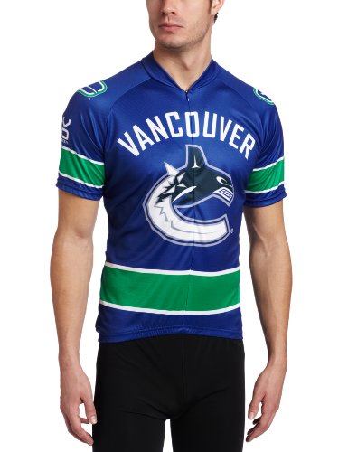 NHL Vancouver Canucks Men's Jersey, Blue, Large