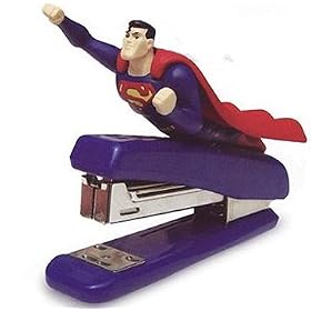 Justice League Unlimited Superman Stapler by