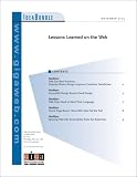 Lessons Learned on the Web