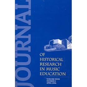Journal of Historical Research in Music Education by