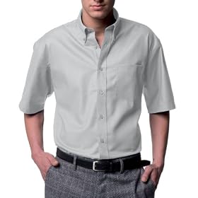 Russell Collection Short Sleeve Easycare Oxford Shirt