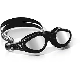 cressi swim right black mirror - Lunettes de natation - Noir