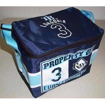 Tampa Bay Rays Evan Longoria MLB Insulated Lunch Cooler Bag (Quantity of 1)