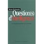 Question(s) d'intelligence : Le Renseignement face au terrorisme
