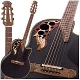2008 Adamas Collector Edition Acoustic Electric Guitar (Black)