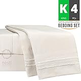 UPC 712096285604 product image for Bed Sheet Bedding Set, 100% Soft Brushed Microfiber with Deep Pocket Fitted Shee | upcitemdb.com
