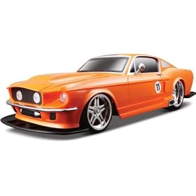 1:10 R C FORD MUSTANG 1967 (RED) from 1/10 Scale RTR Electric Cars