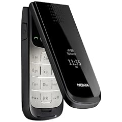 Nokia 2720 Fold Handy (4,6 cm (1,8 Zoll) Display, Bluetooth, 1,3 Megapixel Kamera) [EU Import] schwarz