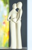 Produkt-Bild: Skulptur Paar HAND AUFS HERZ Francis Sculpture Gilde