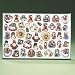 Club Pack of 576 Old Fashion Wooden Miniature Christmas Ornaments
