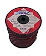 LoNoiz .105-Inch 3-Pound Spool Commercial Grade Spiral Twist Quiet Grass Trimmer Line, Red LN105MSP-2