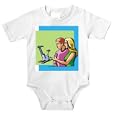 Onesie with establishment, store, simulator, exercising, trainer, choose, mercantile, select, shop