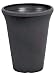 Emsa 503260 Blumenkübel, rund 32 cm ø anthrazit LINEA