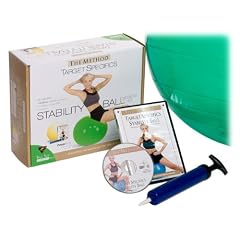 The Method: Target Specifics Stability Ball Workout Kit (Medium Ball)