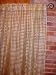 Munnar Yellow 100% Silk Handloom Sheer Drapes with Reverse Tabs, Set of 2 Drapes