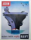 Modern Mobile Migh Navy, Fine Art Print, 21x28.5