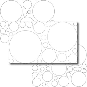 Instant Murals 67 Polka Dot Wall Transfer Stickers