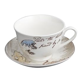 Disney - Tasse avec soucoupe en porcelaine - 6 pi�ces (Import Grande Bretagne)