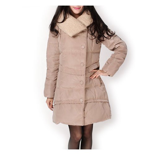 SHIKISHA[シキシャ] ダウンコート レディース 襟ファーダウンコート 大きいサイズあり コート ジャケット