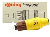Rotring isograph Ersatz-Zeichenkegel/S0218320 0,35mm gelb