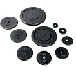 Cap Barbell Free Weights Standard 5-Pounds Plate (Black) Cap Barbell Free Weights Standard 5-Pounds Plate (Black)