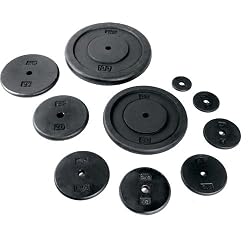 Cap Barbell Free Weights Black Standard 50-Pounds Plate