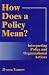 Book How Does a Policy Mean?: Interpreting Policy and Organizational Actions