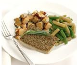 Herb Crusted Halibut w/Rosemary Potatoes & Yellow & Green Beans