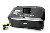 CANON Pixma MG5350 inkl. USB Kabel & 5 kompatiblen Patronen (Originale Tintenpatronen wurden durch kompatible ersetzt)