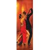 Tango Dancers, Art Slim Poster Print, 12 by 36-Inch