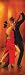 Tango Dancers, Art Slim Poster Print, 12 by 36-Inch