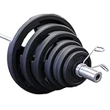 VTX by Troy Barbell 300 lb. Olympic Grip Rubber Plate Set