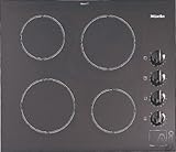 Miele : KM421 24in SelfContained Ceran Glass Electric Cooktop (240volts) call for 208volt option