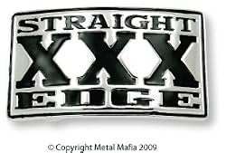 STRAIGHT EDGE BELT BUCKLE