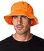 Adams Vacationer Crushable Bucket Hat VA101 - Tangerine_XL