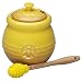Le Creuset Stoneware Honey Pot with Silicone Dipper, Dijon