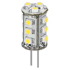 Goobay 30357 LED-Chip f�r G4 Lampensockel mit 15 SMD LEDs Leuchtfarbe wei�