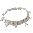 Womens Ankle Bracelets Pair Handmade Foot Jewelry 9.75 inches