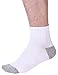 12 Pack Men's White Athletic Running Ankle Casual Crew Cotton Socks Low Cut