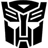 TRANSFORMERS AUTOBOT - Car, Truck, Notebook, Vinyl Decal Sticker #1036 | Vinyl Color: Silver