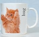 Hug in a Mug Ginger Kitten Mug