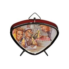 SINALCO BRAUSE LIMONADE BAUARBEITER NOSTALGISCHER KULTWECKER WECKER UHRWERK UHR NOSTALGIE