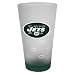New York Jets Frosted Pint Glasses Set of 2