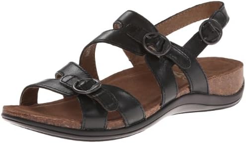 Dansko Women's Jameson Dress Sandal,Black,37 EU/6.5-7 M US