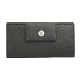 BVLGARI（ブルガリ） ブルガリ 20401 BLACK/BROWN 長札（小銭入れ付） 長財布（小銭入れ付） ・約　H10×W19×D2.5cm (BV-20401GRAIN-BLK) ブルガリ 小銭入れ