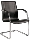 Chrome Framed Side Office Chair (Set of 4)